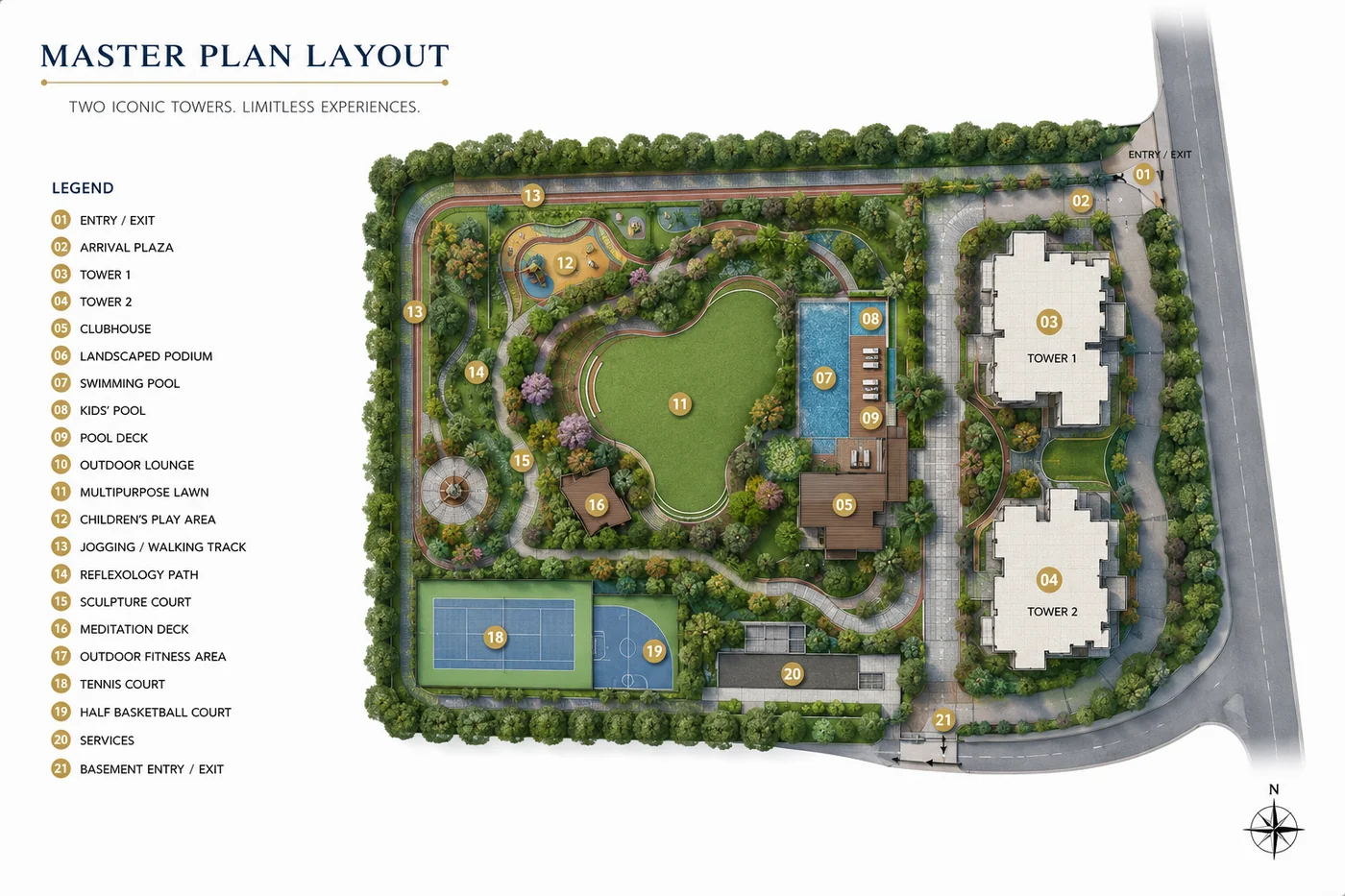 Purva Vajarahalli Master Plan Layout
